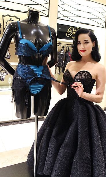 Dita von Teesen uusi alusvaatemallisto