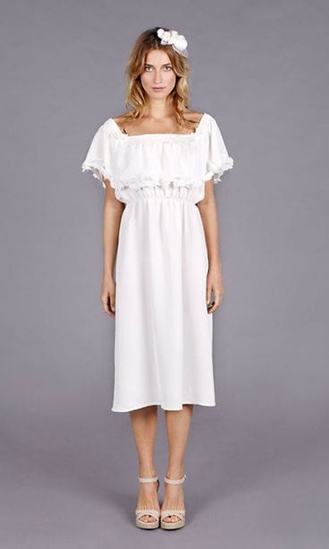 Morsiuspuku Minna Hepburnin mallistosta