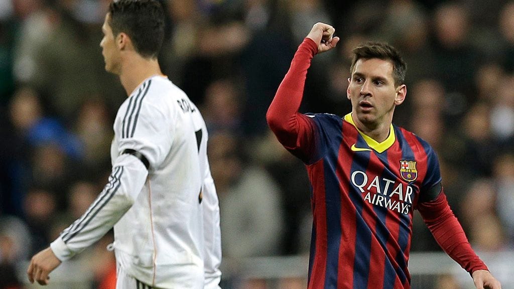 Lionel Messin edustama Barcelona kohtaa lauantai-iltana Cristiano Ronaldon Real Madridin.