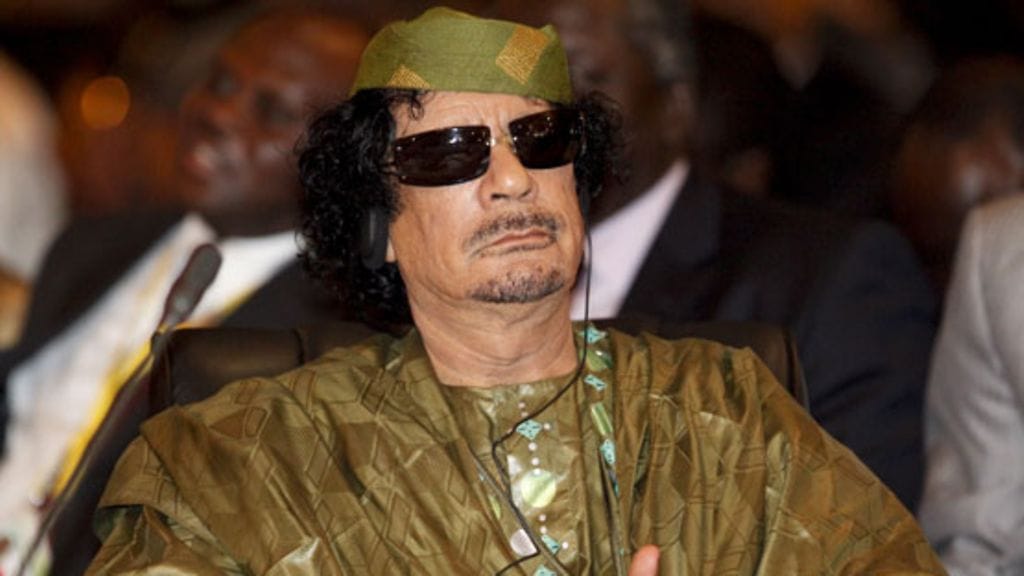 Libya suistui väkivaltaisuuksiin sen jälkeen, kun diktaattori Muammar Gaddafi (kuvassa) syrjäytettiin vuonna 2011.