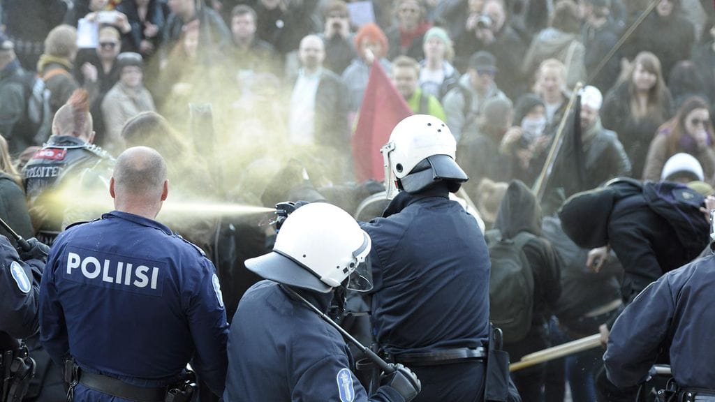 Mielenosoitus Helsinki 25.4.2014