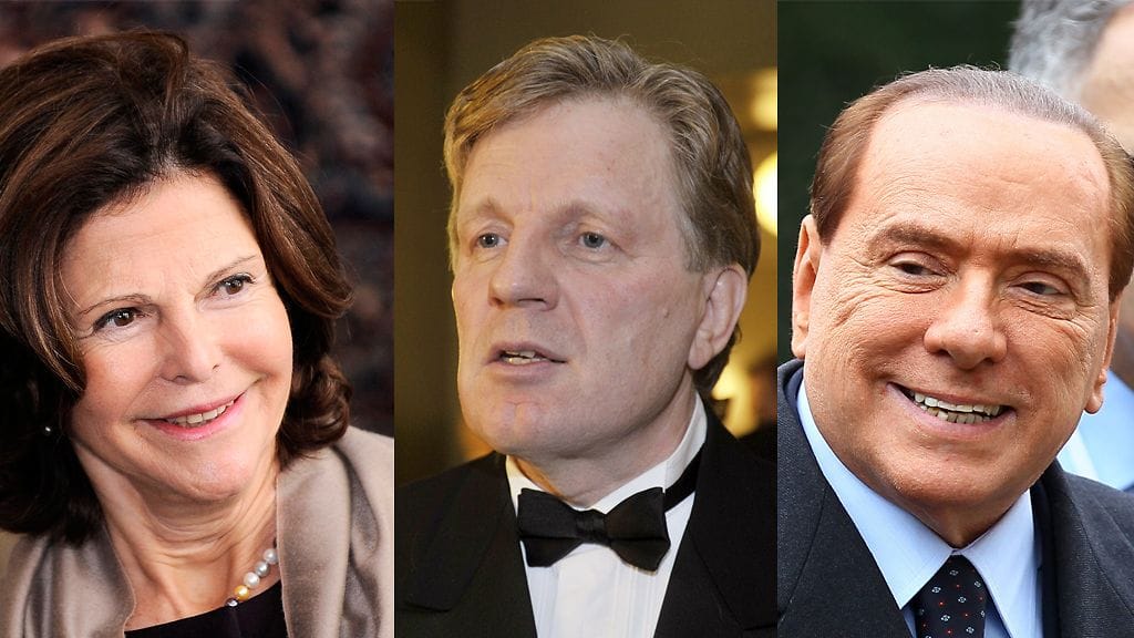 Plastiikkakirurgi Rolf Nordström mainitsee kauneusleikkauksiin turvautuneista vaikuttajista Ruotsin kuningatar Silvian, Nokian yhteiskuntasuhteista vastaavan johtajan Esko Ahon ja Italian entisen pääministerin Silvio Berlusconin.