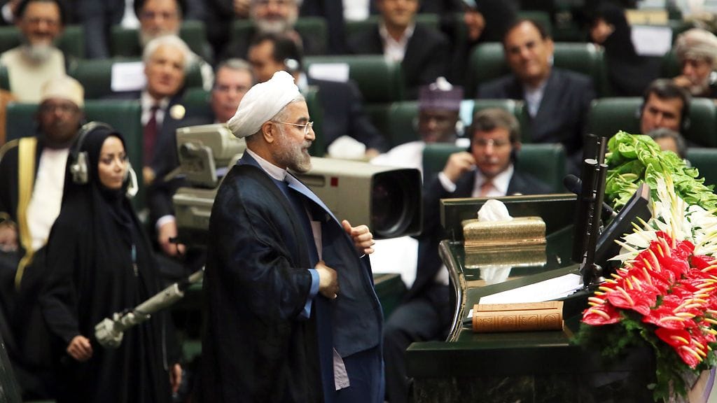 Hasan Ruhani arkistokuvassa.