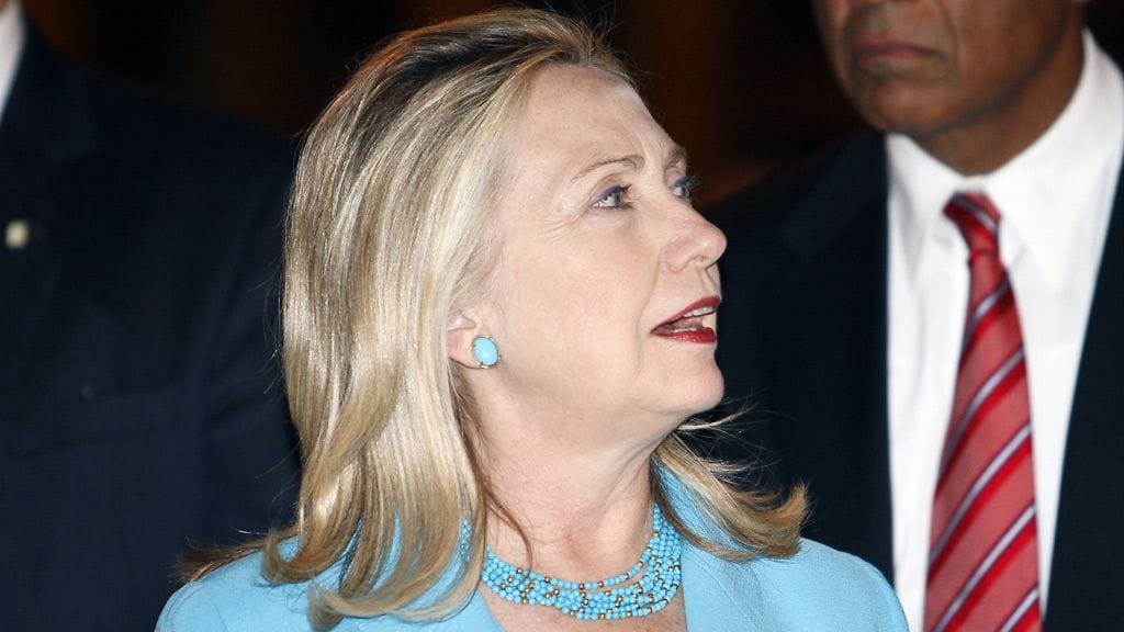 Yhdysvaltain ulkoministeri Hillary Clinton.
