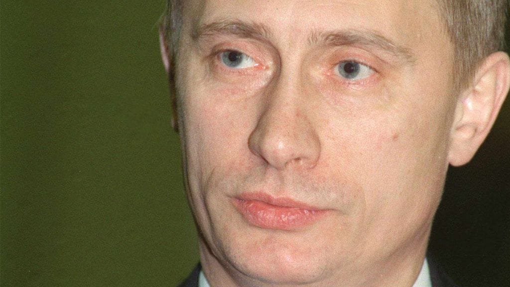 Venäjän turvallisuuspalvelu FSB:n johtoon noussut Vladimir Putin vuonna 1998.