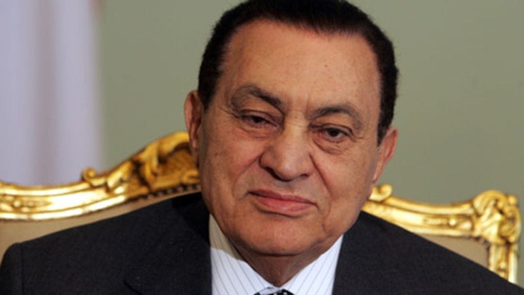 Hosni Mubarak.