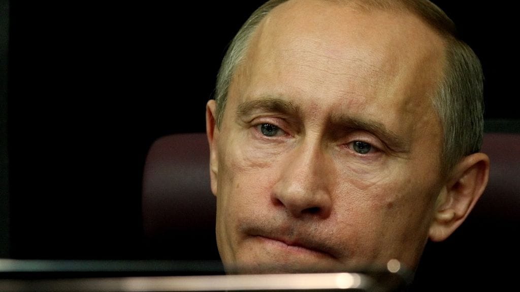 Pääministeri Vladimir Putin osallistuu kauppayhteistyötä koskevaan tapaamiseen Pietarissa 11. joulukuuta 2009.