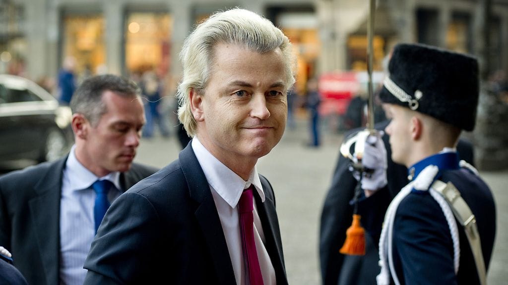 Geert Wilders on sitonut kampanjansa tiiviisti Trumpin vaalivoittoon ja viljelee jopa samoja sloganeita kuin Trump.