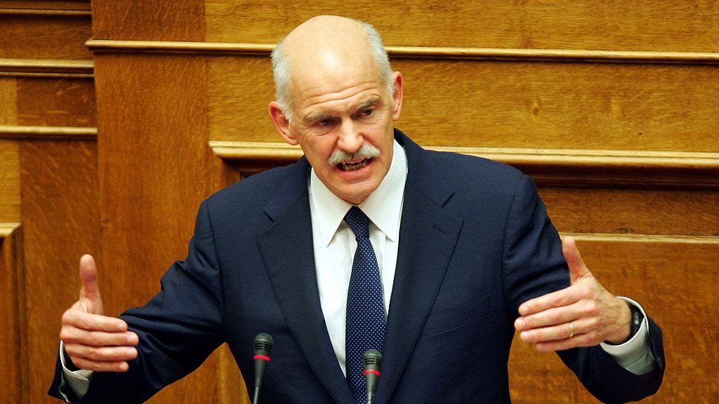 Kreikan pääministeri George Papandreou ilmoitti tänään erostaan kansalle pitämässään puheessa.