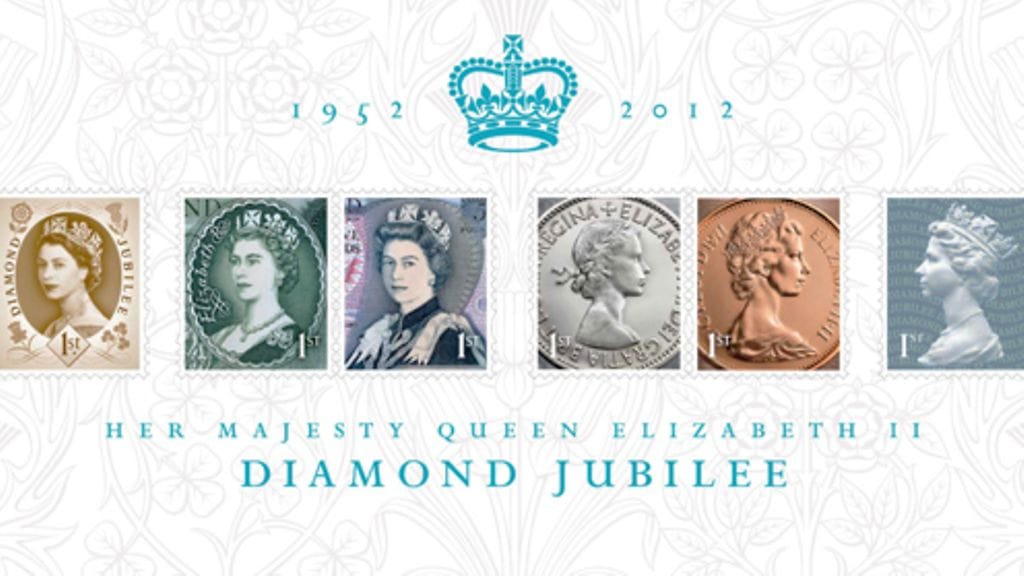 Juhlavuoden kunniaksi julkaistu postimerkkisarja.