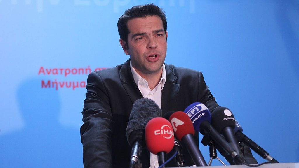 Kreikan pääministeri Alexis Tsipras.