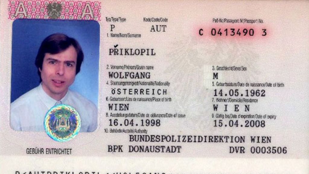 Natascha Kampuschin sieppaaja Wolfgang Priklopil. Kuva: EPA