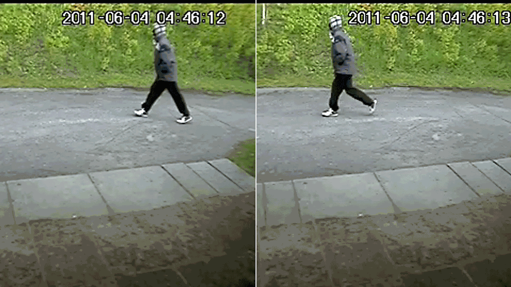 Kirkon polttoa yrittänyt mies tallentui videonauhalle. Poliisille voi ilmoittaa lisätietoja miehen liikkeistä Tervakoskella.