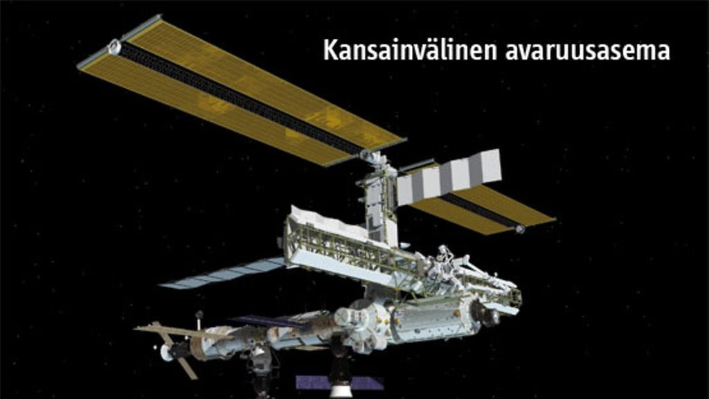 Kansainvälinen avaruusasema. | Kuva: NASA