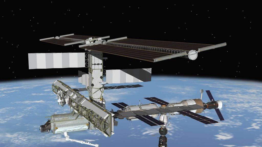 Astronauttikolmikko vietti avaruusasemalla 115 vuorokautta.