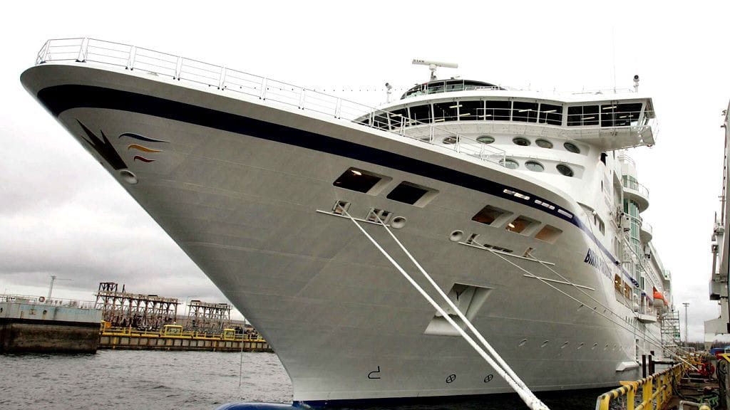 Kuvituskuvaa Birka Paradise -aluksesta.