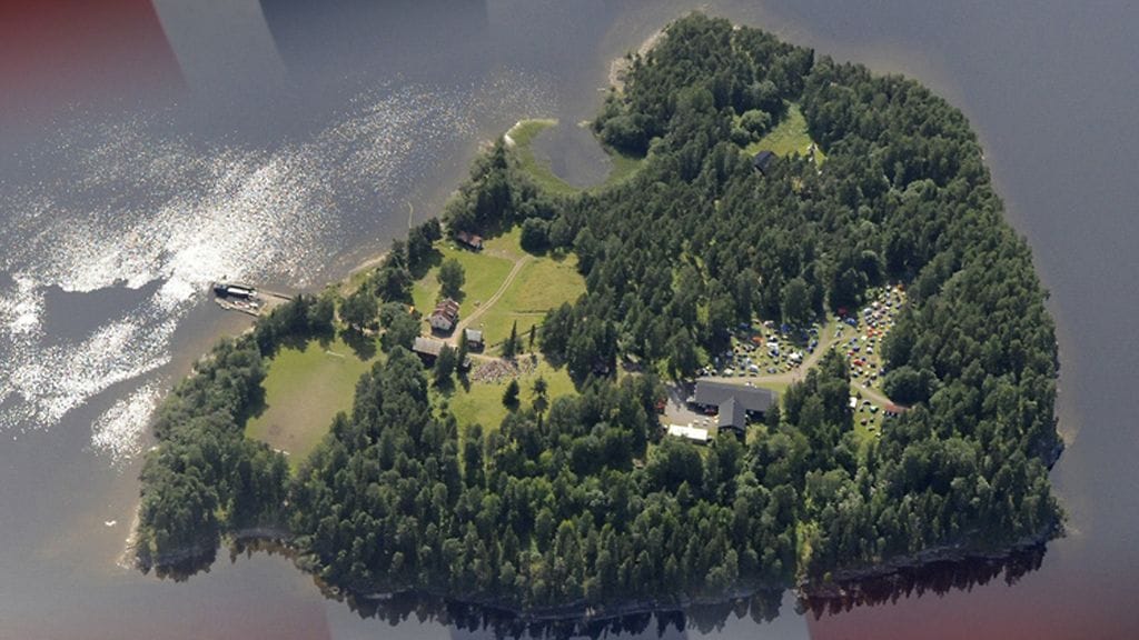 Imakuva Utöyan saaresta.