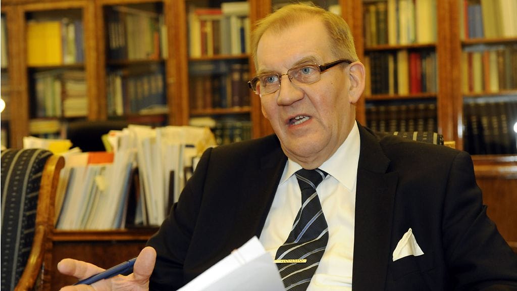 Eduskunnan pääsihteeri Seppo Tiitinen.