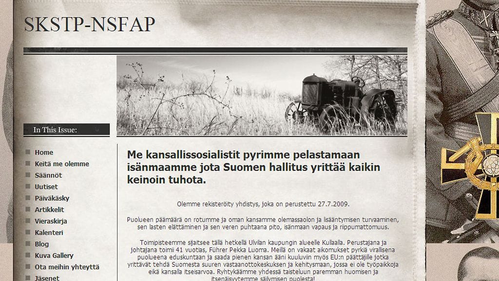 Kuva puolueen nettisivuilta