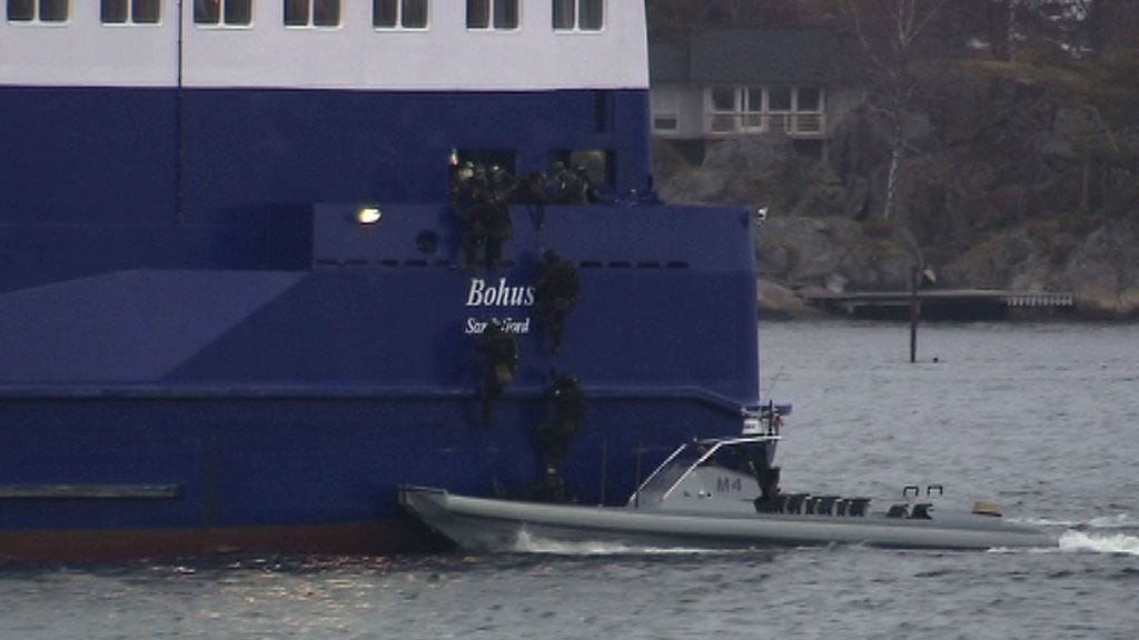 Terroristien iskuja vastaan harjoiteltiin Pohjanmerellä suuroperaatiossa.