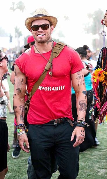 Kellan Lutz, Coachella 2014