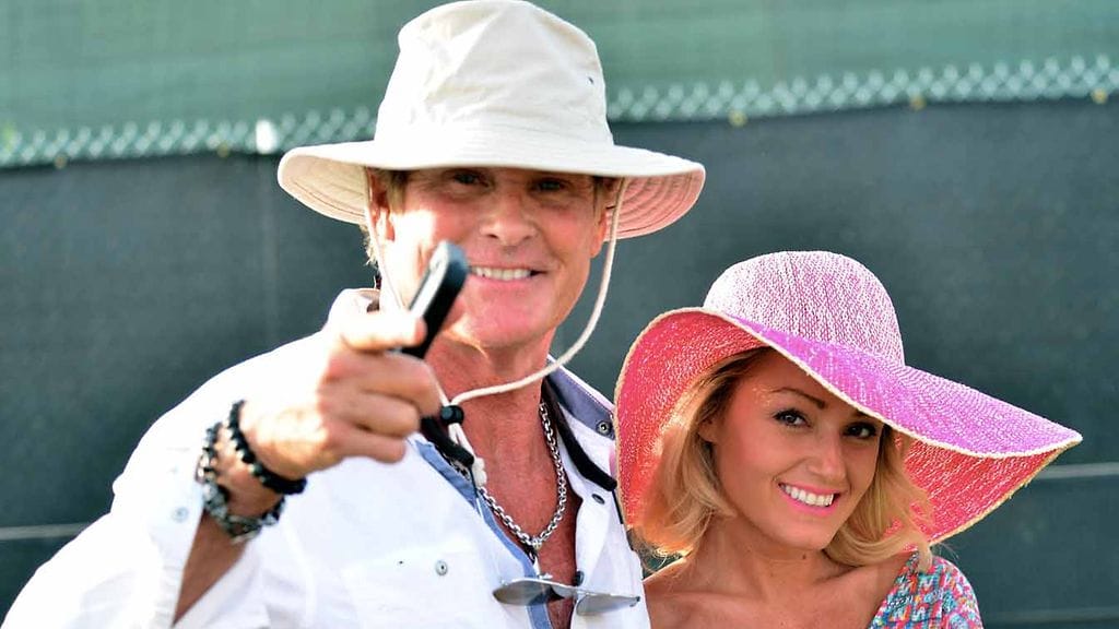 David Hasselhoff ja Hayley Roberts, Coachella 2014