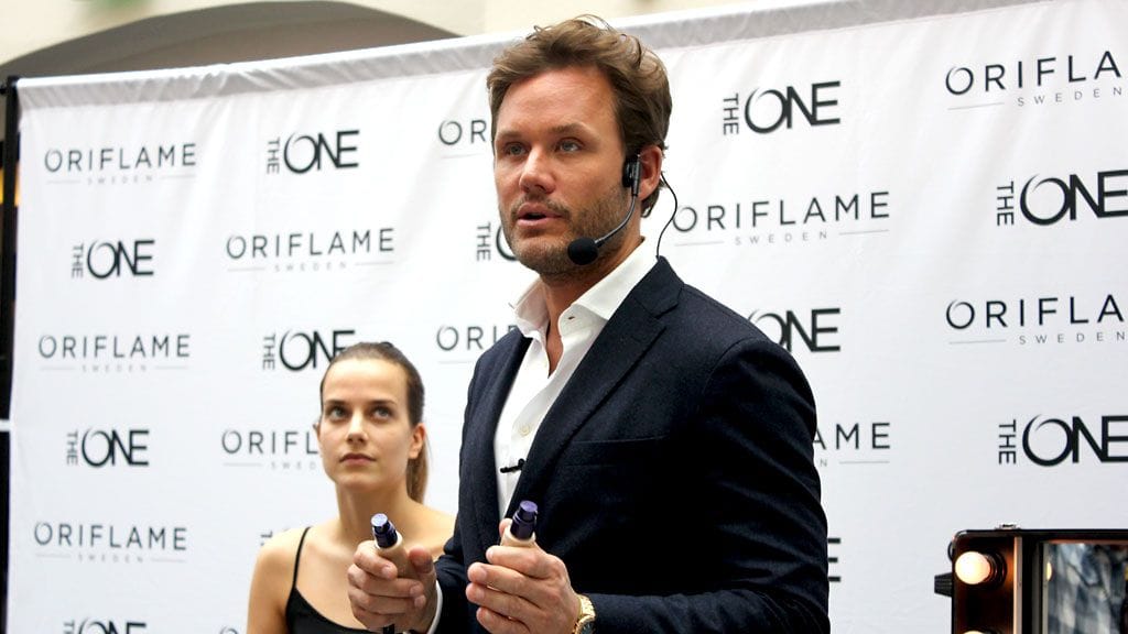 Oriflame Global Beauty Artistic Director Jonas Wramell