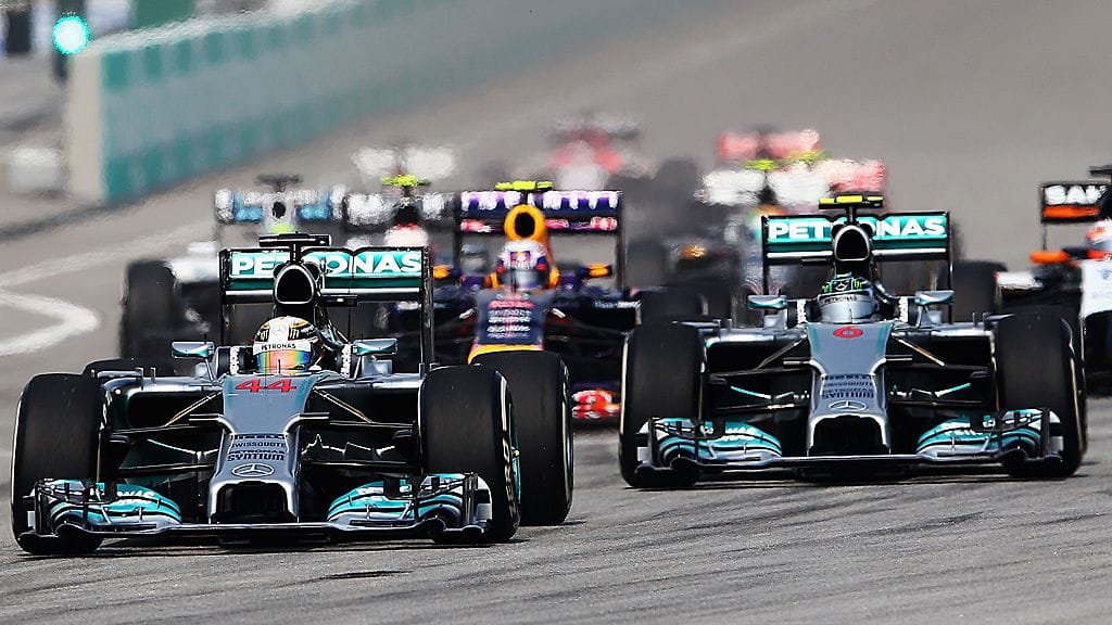 Lewis Hamilton Malesian GP:n kärjessä