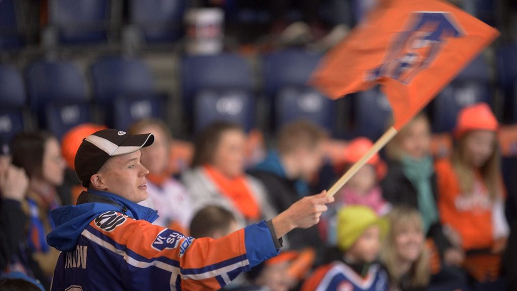 Tappara-kannattajia. Arkistokuva.