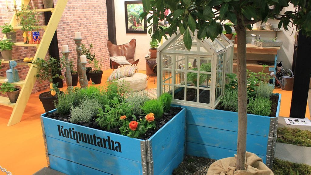 Toteutus: Kotipuutarha, kevätmessut 2014