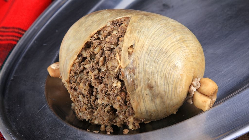 Haggis on skotlantilaisten perinneherkku.