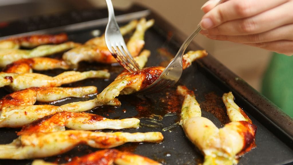 Sammakonreidet ovat erityisesti ranskalaisten suurta herkkua.