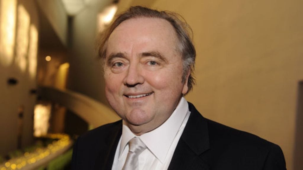 Pentti Kouri juhlisti lokakuussa 2008 nimikkokokoelmaansa Kiasmassa. Kuva: Lehtikuva