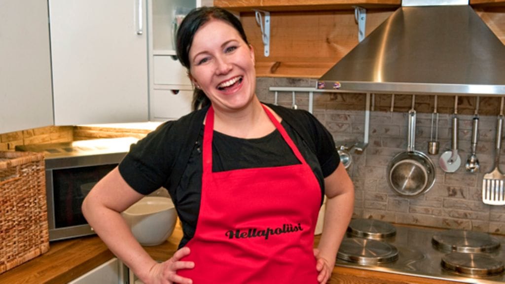 Ruokabloggaaja Kati Jaakosen kirja palkittiin Ranskassa. Kuva: Hellapoliisi