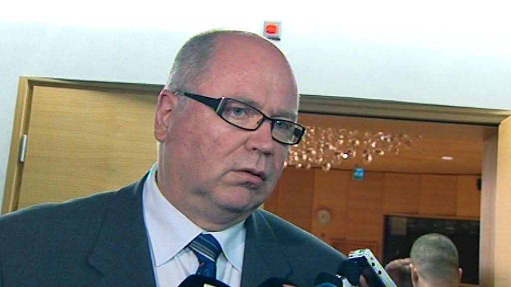 Eduskunnan puhemies Eero Heinäluoma (sd.)