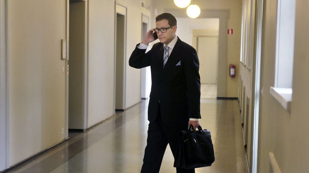 Perussuomalaisten kansanedustaja Olli Immonen.