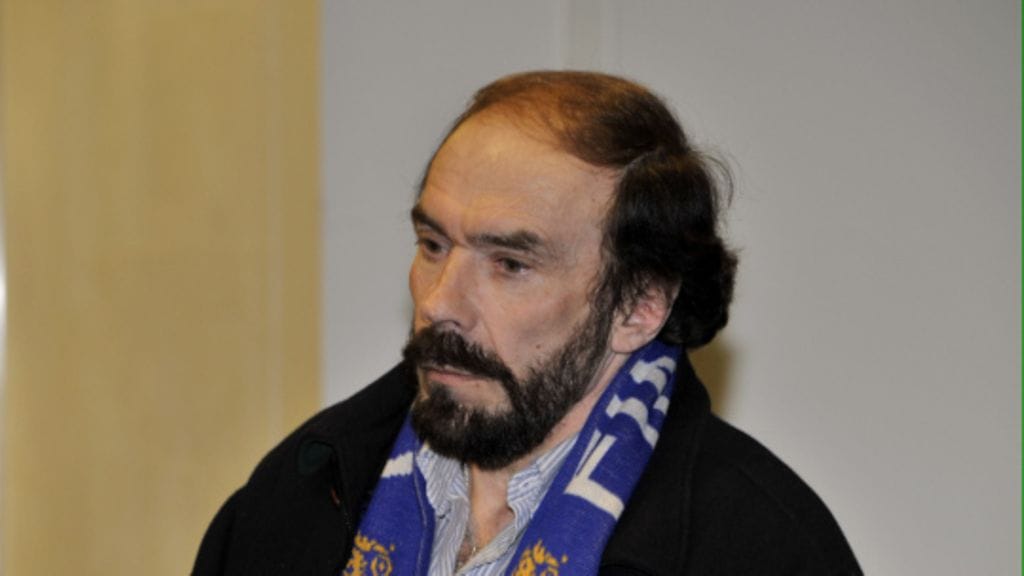 Turkulainen kunnallispoliitikko Olavi Mäenpää Helsingin käräjäoikeudessa 3. maaliskuuta 2009. Kuva:Lehtikuva