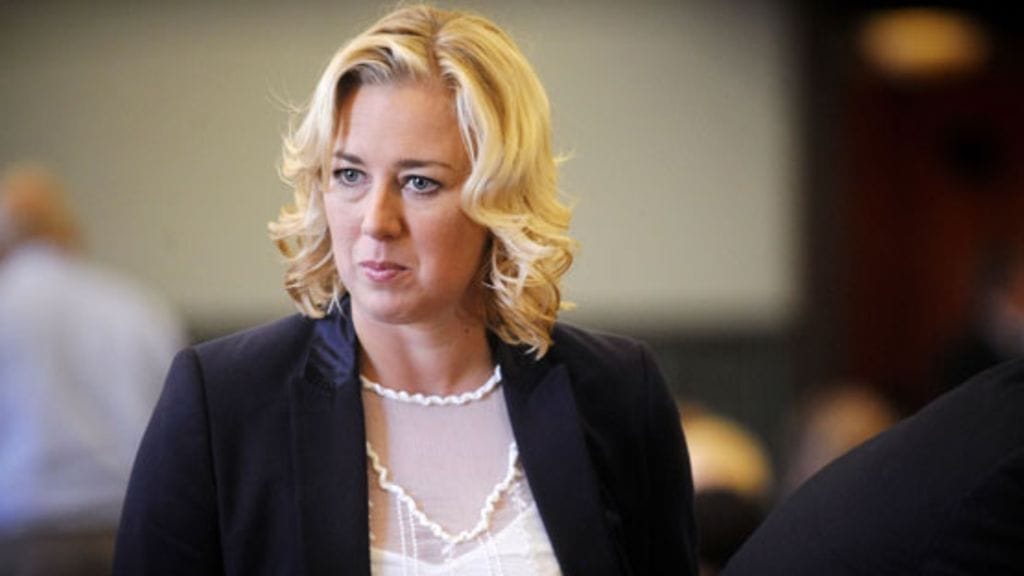 SDP:n puheenjohtaja Jutta Urpilainen ei huolestu tuoreesta puoluegallupista. (Lehtikuva)