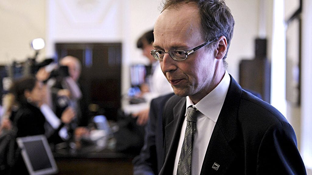 Laajan tietomurron tekijäksi ilmoittautunut ryhmä vaatii muun muassa perussuomalaisten kansanedustajan Jussi Halla-ahon eroa. Kuva: Lehtikuva