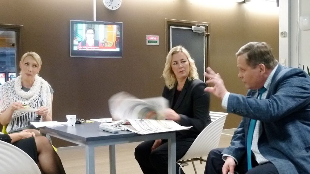 SDP:n puheenjohtaja Jutta Urpilainen uskoo, että kuntaveroissa on nostopaineita.