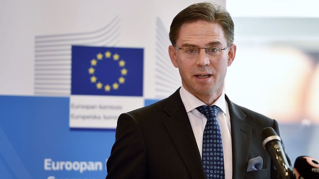 Pääministeri Jyrki Katainen puhui aamupäivällä seminaarissa Helsingissä.
