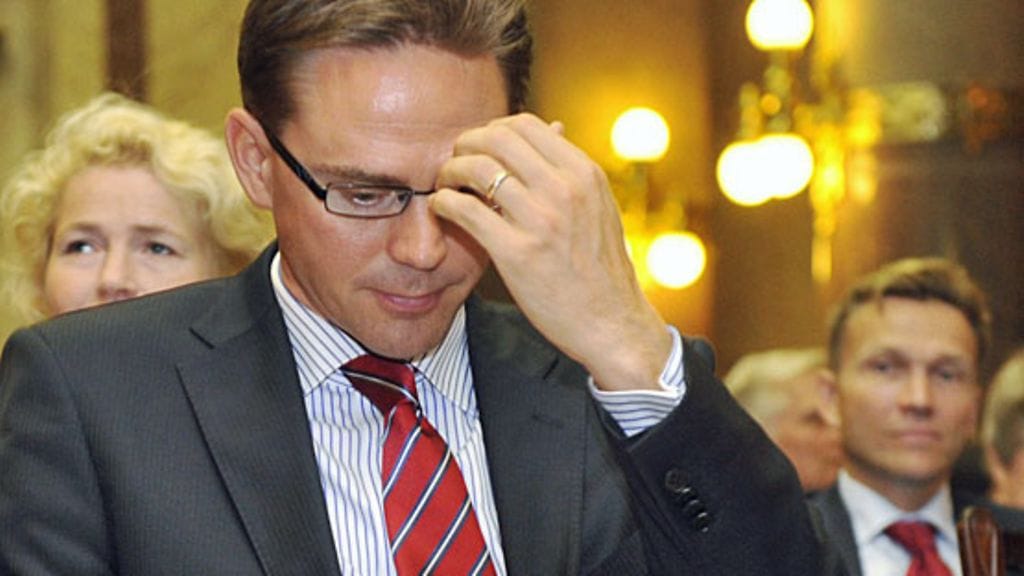 Kokoomuksen puheenjohtaja Jyrki Kataisesta on ehditty spekuloida pääministeriä. Kuva: Lehtikuva