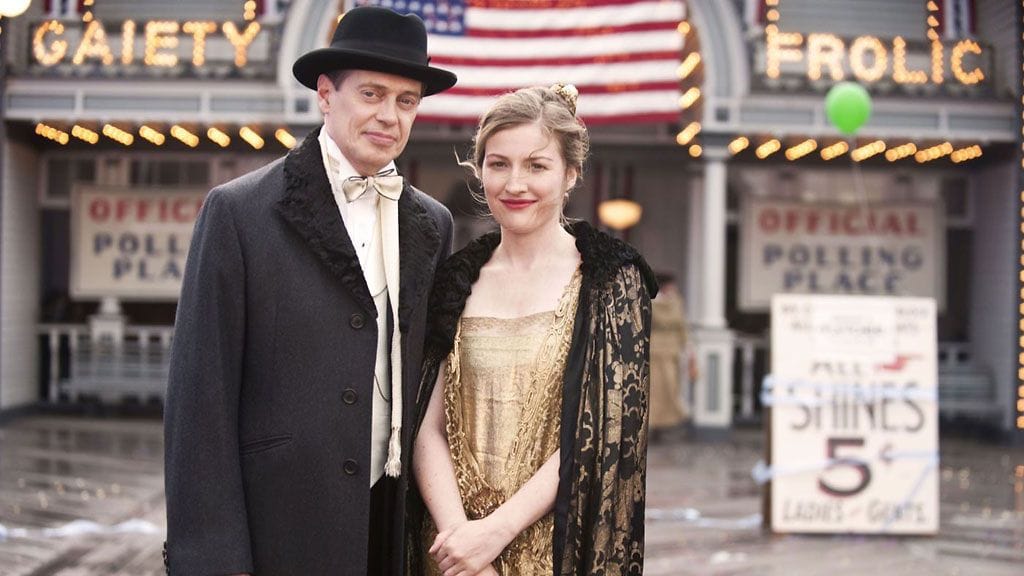 Broadwalk Empire, 2010: Steve Buscemi, Kelly Macdonald