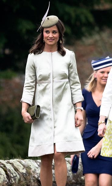 Pippa Middleton Rowena Macraen ja Julian Osbornen häissä, 2014