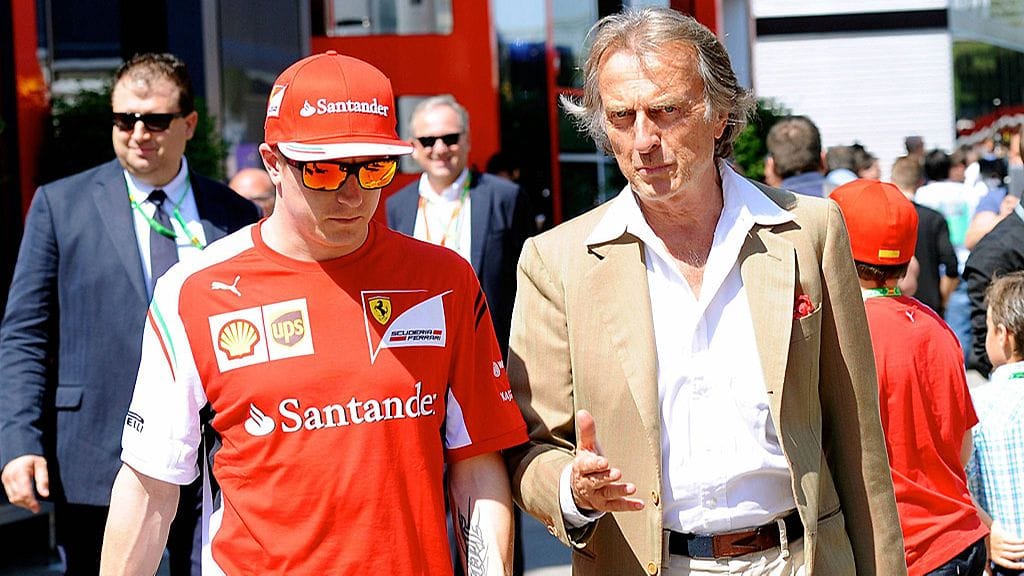 Kimi Räikkönen ja Luca di Montezemolo työskentelivät yhdessä vuoden 2007 mestaruudesta kauteen 2014 asti.