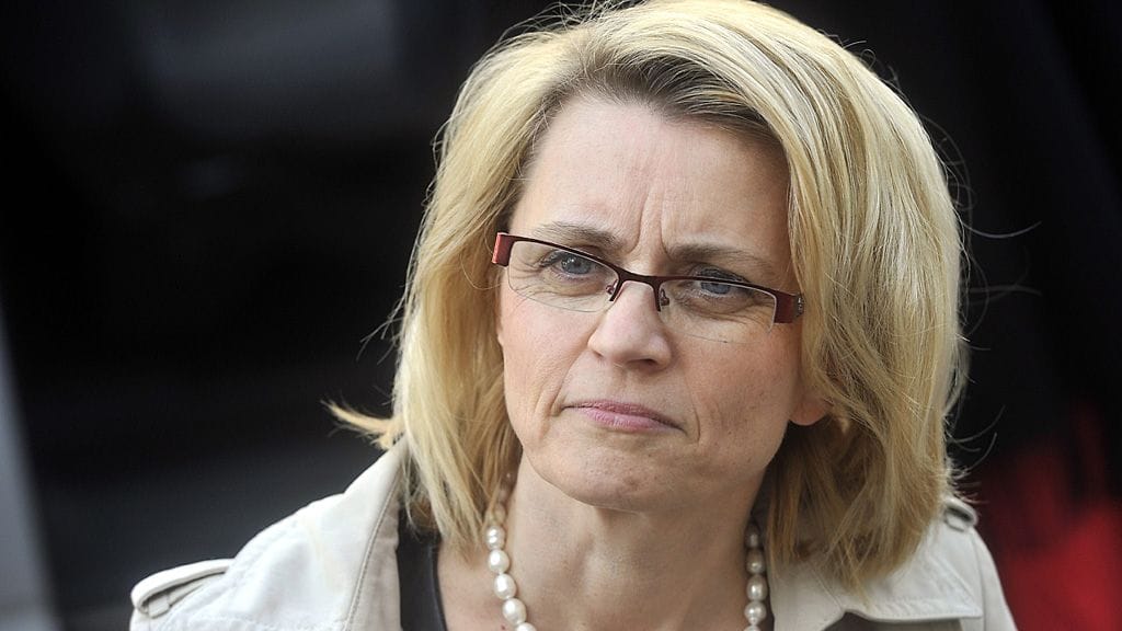 Kristillisdemokraattien puheenjohtaja Päivi Räsänen.