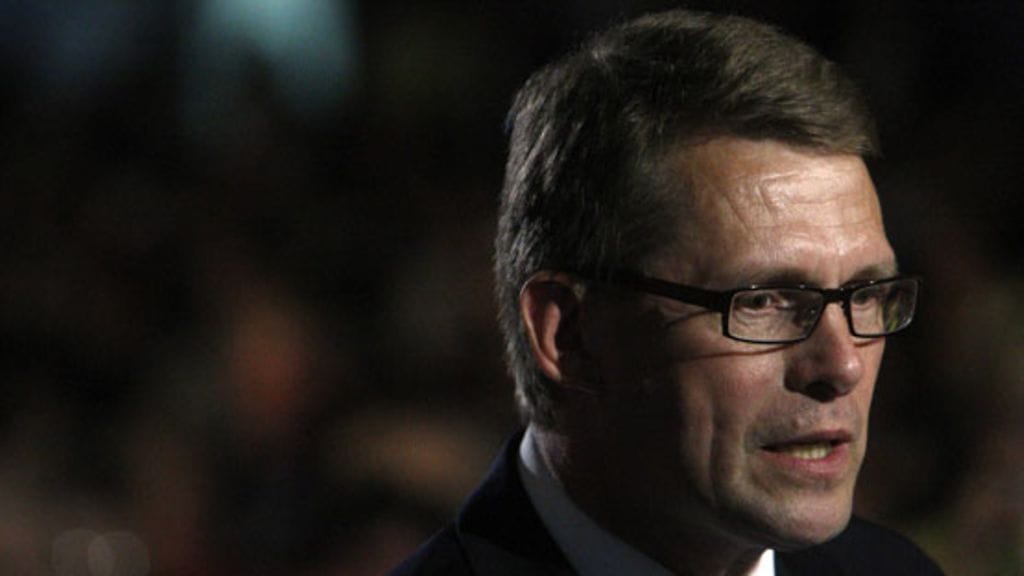 Pääministeri Matti Vanhanen.
