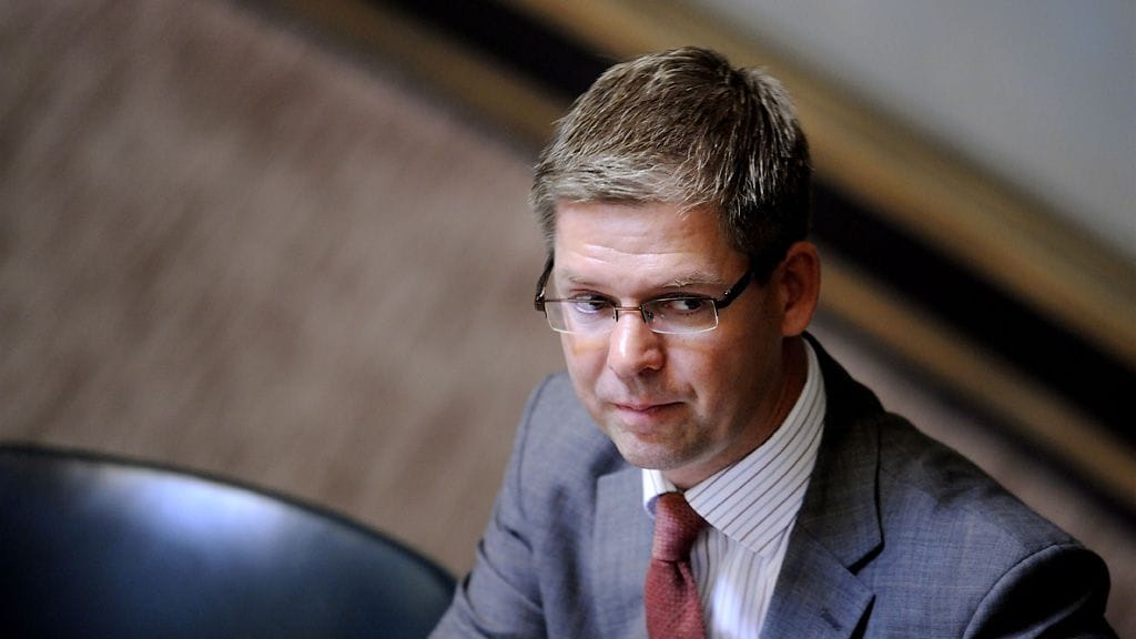 Kansanedustaja Sampsa Kataja 7.9.2010.