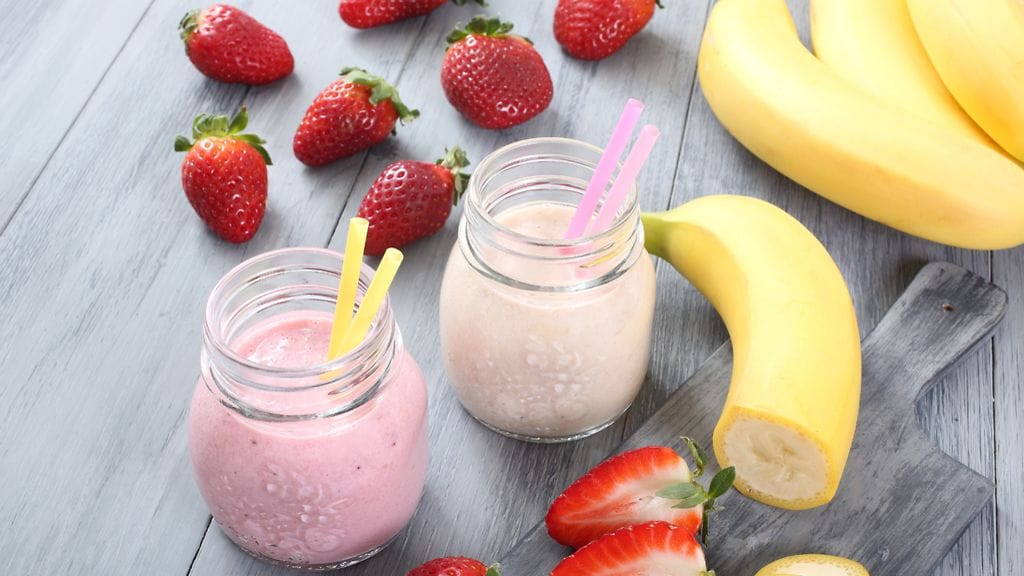 Lisää mansikat ja banaanit ruokavalioosi.