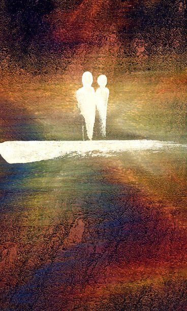 Maalaus pariskunnasta